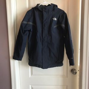 North face hooded parka